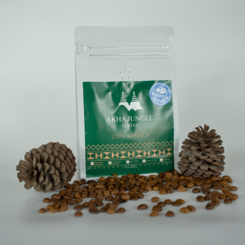 เมล็ดกาแฟคั่วอ่อน(บด) 200 กรัม